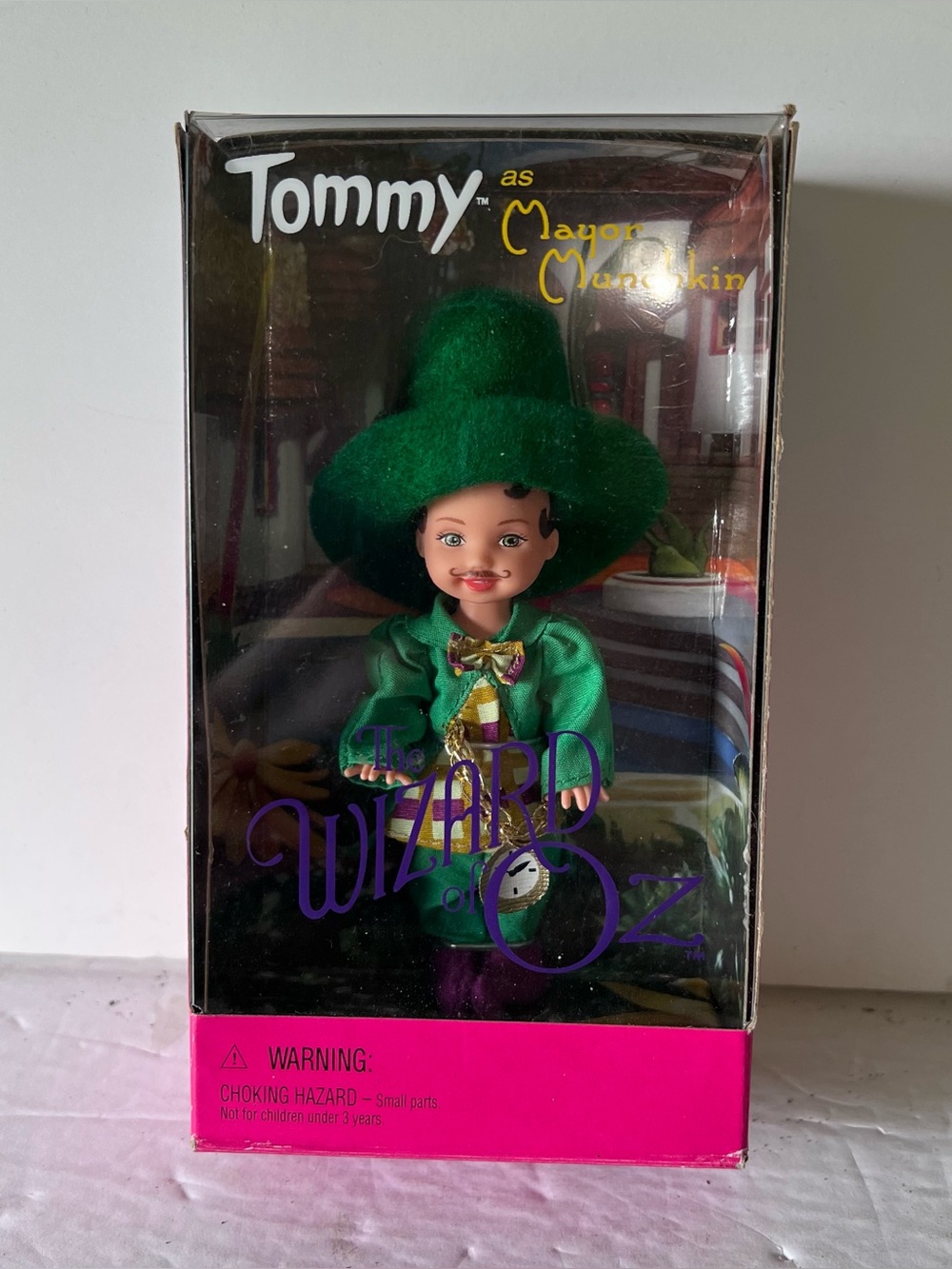 NIB Barbie Wizard of Oz Collection Timmy as Mayor Munchkin Costumed Doll